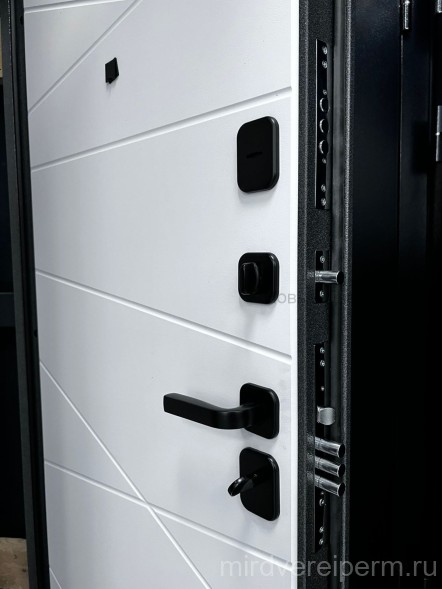 Геометрия 70мм Антик Серебро/Шагрень Белая