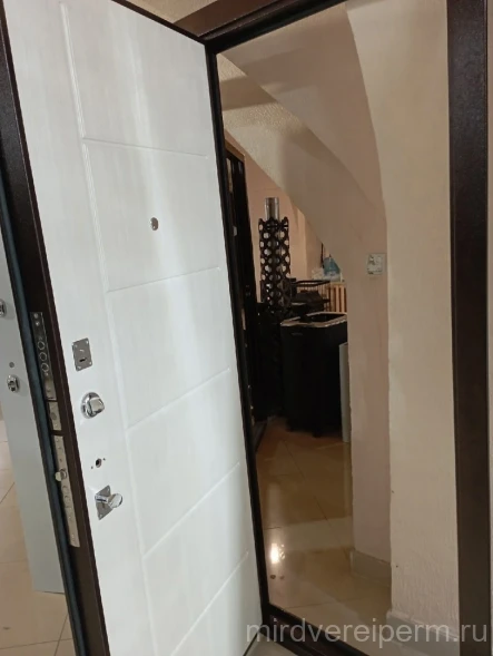 Страж 2К Стандарт (утеплённый короб) Медь/Лиственница Бежевая